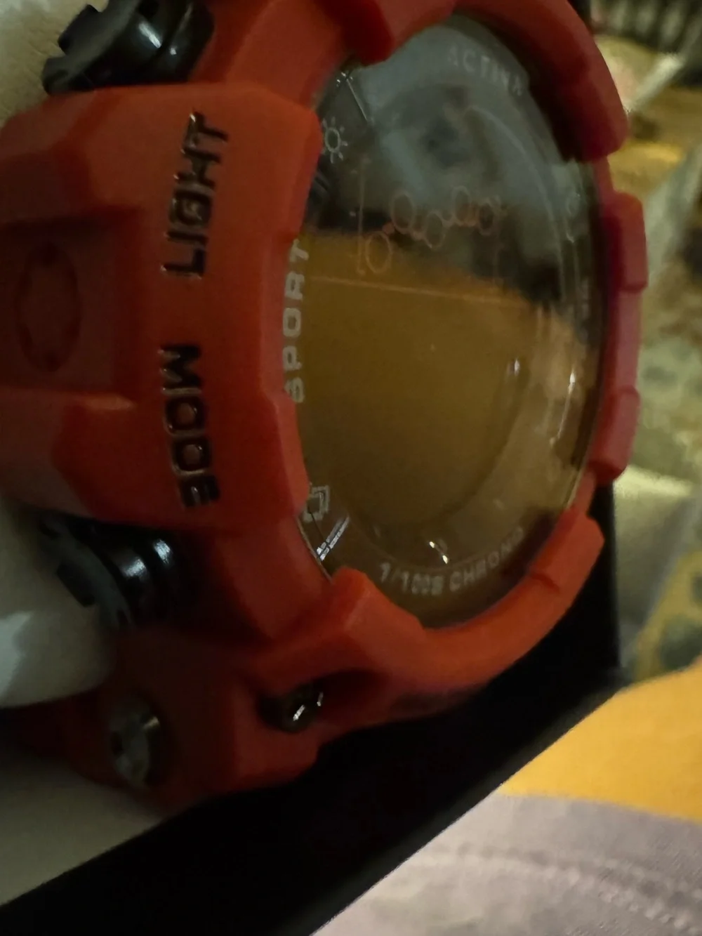 NEW IN BOX ACTIVA x INVICTA summit digital red sport watch